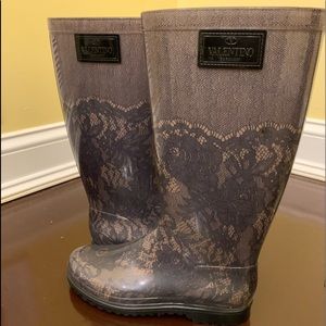 Rain boots by Valentino.